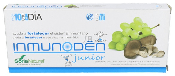 Soria Natural Inmunoden Junior 10 Viales - Farmacia Ribera