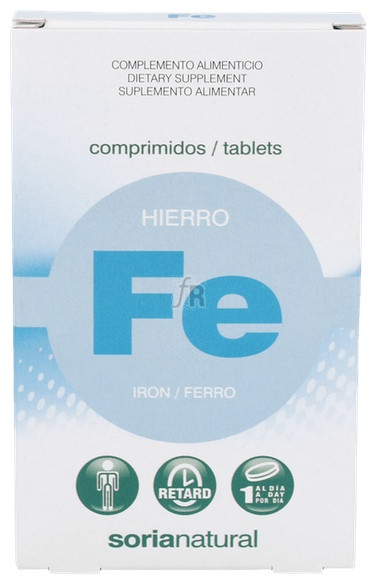 Soria Natural Retard Hierro 32 Comp. - Farmacia Ribera