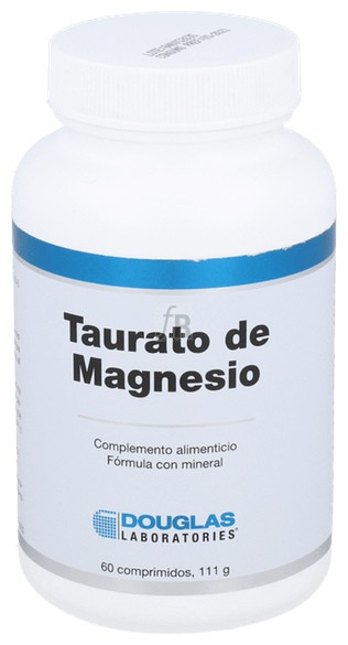 Taurato de Magnesio 400 (100 mg. Magnesio) 120 Comprimidos - Douglas
