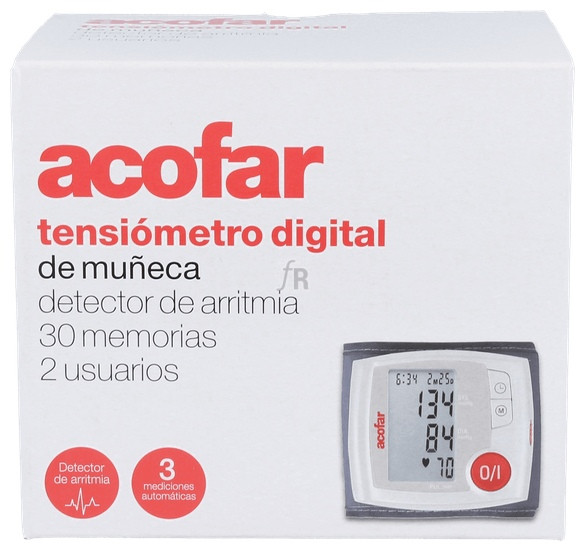Tensiometro Digital Acofar Muñeca  Detector De A - Varios