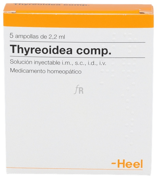 Thyreoidea compositum 5 ampollas 2,2 ml