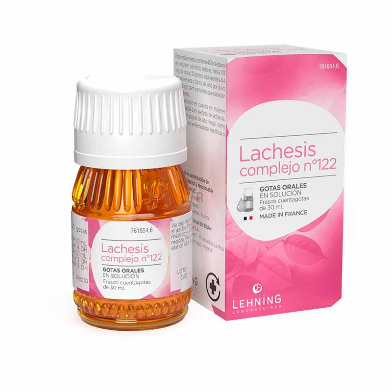 Lachesis N.122 Gotas 30 Ml Lehning