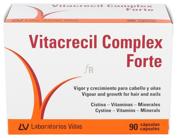 Vitacrecil Complex Forte 90 Caps - Laboratorios Viñas