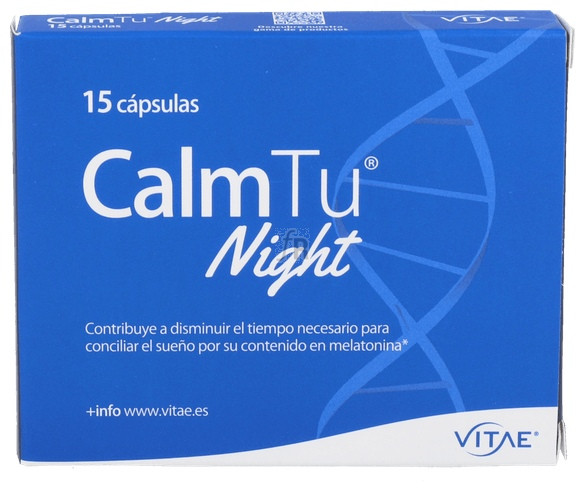 Vitae Calmtu Night 15 Cápsulas - Farmacia Ribera