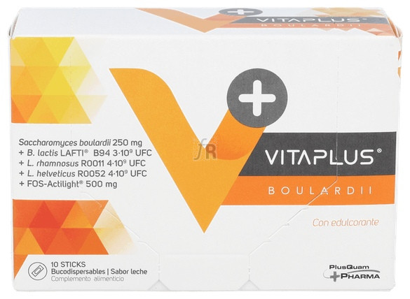 Vitaplus Boulardii Bucodispersable 10 Sticks - Farmacia Ribera