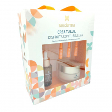 Pack Sesderma Luminosidad C-Vit Serum + Crema + 3 ampollas