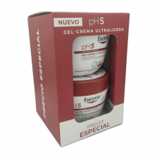 Duplo Eucerin Gel Crema Ultraligera Piel Seca 350 mL X 2