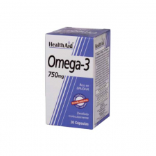 Omega-3 750 mg 30 Cápsulas - Health Aid
