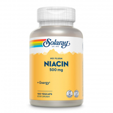 Solaray Niacin 500Mg (No Ruborizante) 100 Cápsulas