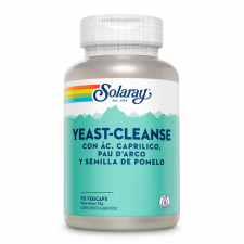 Solaray Yeast-Cleanse 90 Cápsulas