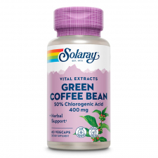 Solaray Green Coffee Extract 400 mg 60 cápsulas vegetales