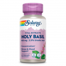 Solaray Holy Basil 60 Cápsulas