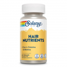 Solaray Hair Nutrients 60 Cápsulas