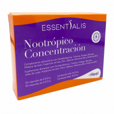 Essentialis Nootrópico Concentración 30 cápsulas Heel