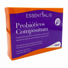 Essentialis Probióticos Compositum 30 cápsulas gastrorresistentes Heel