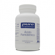 Ácido Pantoténico 120 Cápsulas - Pure