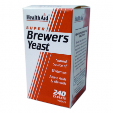 Levadura de cerveza 300 mg 240 Comprimidos - Health Aid