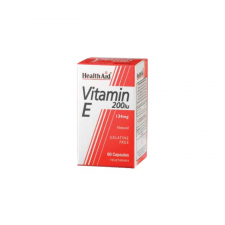 Vitamina E natural 200 UI 60 Cápsulas - Health Aid