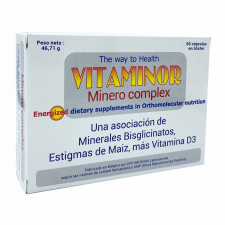 Minero Complex 60 Capsulas Vitaminor