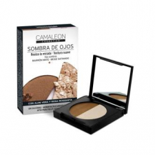 Camaleon Cosmetics Sombra De Ojos Duo Marron-Beige