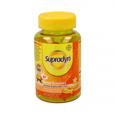 Supradyn Junior Gummies Masticables Vitaminas Crecimiento Niños 30 masticables