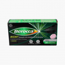 Berocca Boost Guaraná Vitaminas Rendimiento 30 Comprimidos Efervescentes