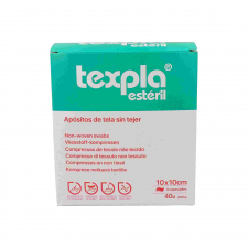 Aposito Texpla 10 X 10 Cm 8 Sobres De 5 U Esteril