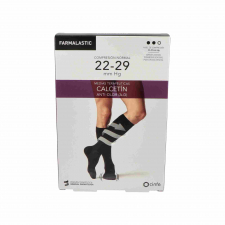 Farmalastic Calcetin Antibacteriano Compresión Normal Talla Egde Negro