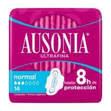 Compresa Hig Ausonia Ad Normal Alas 14 U