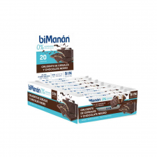 Barrita Crujiente de Cereales con Chocolate Negro