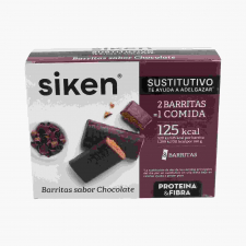 Siken Protein Sust Barritas Chocolate 8U