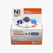 Ns Vitans Vitalidad A-Z Senior 30 Comprimidos