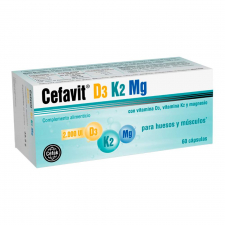 Cobas Cefavit D3, K2, Mg 60 C-Psulas