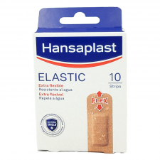 Hansaplast Elastic Aposito Adhesivo 10 Unidades 72 X 22 Mm