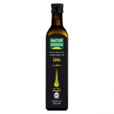 Naturgreen Aceite De Lino 1Ŗ Presion Frio 250Ml. Bio