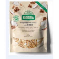 Biogra Crujientes De Avena Con Coco 325Gr Bio Vegan
