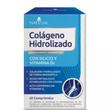 Natysal Colageno Hidrolizado Con Silicio Y Vit. D3 60 Comp