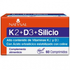 Natysal K2 + D3 + Silicio 60 Comp