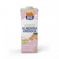 Isola Bebida Vegetal De Arroz Con Almendra 1Lt 6Uds. S/A