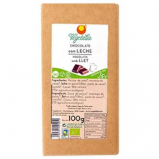 Vegetalia Chocolate Con Leche 100 G  Bio Ccpae