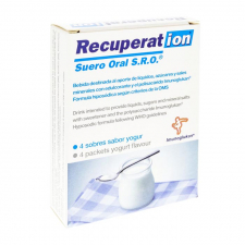 Recuperat-ion Suero Oral S.R.O. 4 Sobres Sabor Yogur