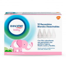Rhinomer Baby Recambio 10 Unidades