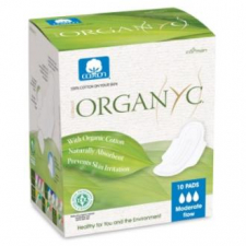 Organyc Compresa De Dia C/Alas 10 Un 3 Gotas 100% Alg Organic