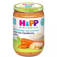 Hipp Potito Arroz Con Zanahoria Y Pavo 220Gr 8Meses Bio