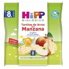 Hipp Tortitas De Arroz Con Manzana 8 Mese 30 G Bio Sg