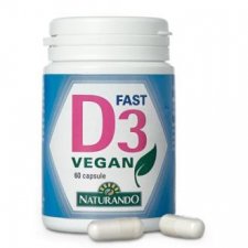 Naturando D3 Fast Vegan 60 Comp