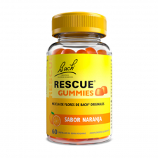 bach rescue gummies 60 past goma sabor naranja
