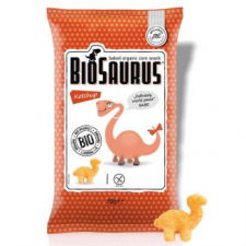 Biosaurus Snack De Maiz Sabor Ketchup 50 G  Bio Sg