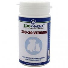 Zoopharma Veterinaria Zoo-30 Vitamins Perros Y Gatos 30Comp