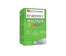 Energy Multivit Junior 30 Comprimidos - Farmacia Ribera